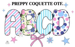 Preppy Coquette Font
