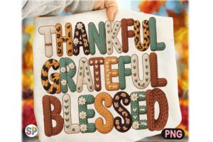 Preppy Thanksgiving Thankful Yarn Png