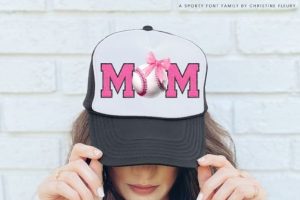 Alternative view of Preppy Varsity Font