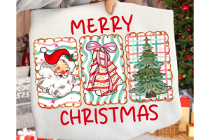 Preppy Christmas Santa Christmas Tree