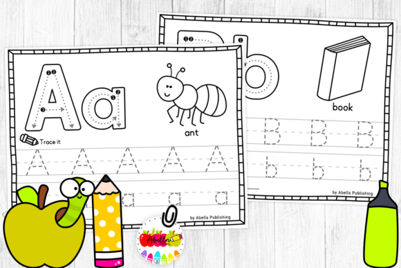 Preschool Alphabet Tracing Worksheets - Image 5