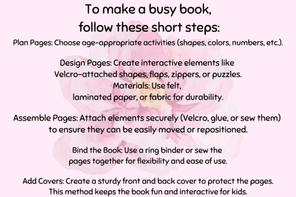 Printable Busy Book for Kids - Image 5