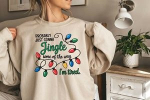 Alternative view of Probably Just Gonna Jingle Christmas PNG