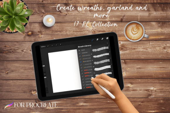 Procreate Garland Brushes - Image 2
