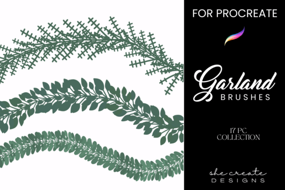 Procreate Garland Brushes - Image 7