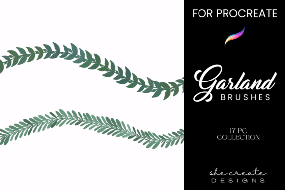 Procreate Garland Brushes - Image 8