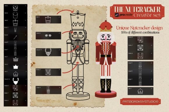 Procreate Nutcracker Creator Set - Image 3