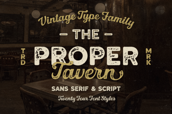 Proper Tavern Font