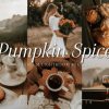 Pumpkin Spice Latte Lightroom Presets