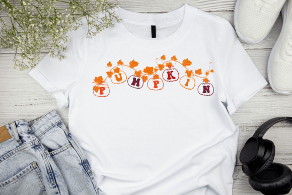 Pumpkin Thanksgiving Font - Image 3