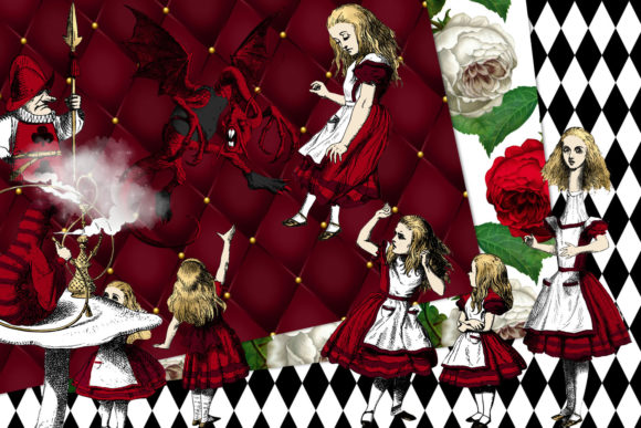 Queen of Hearts Digital Scrapbook Kit - Image 4