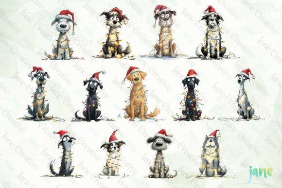 Quirky Christmas Dog Sublimation Bundle - Image 6