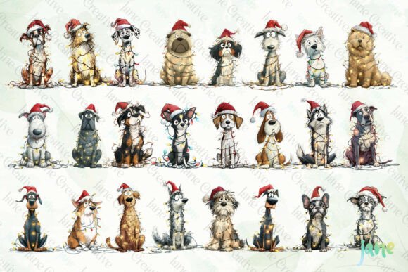 Quirky Christmas Dog Sublimation Bundle - Image 7