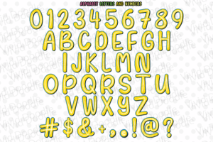 Alternative view of Rainbow Dolly Neon Font