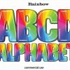 Rainbow Font