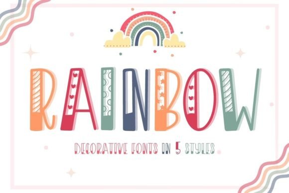 Rainbow Font