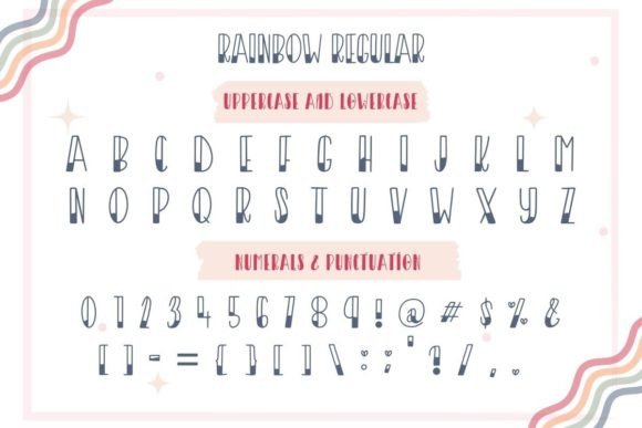 Rainbow Font - Image 5