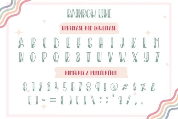 Rainbow Font - Image 6