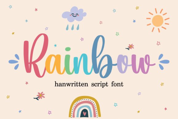 Rainbow Font