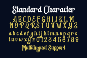 Alternative view of Rapunled Font