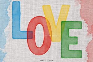 Alternative view of Watercolor Font