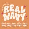Real Wavy Font