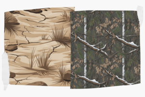 Alternative view of Realistic Hunting Camo Digital Paper