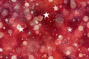 Red and White Christmas Background with