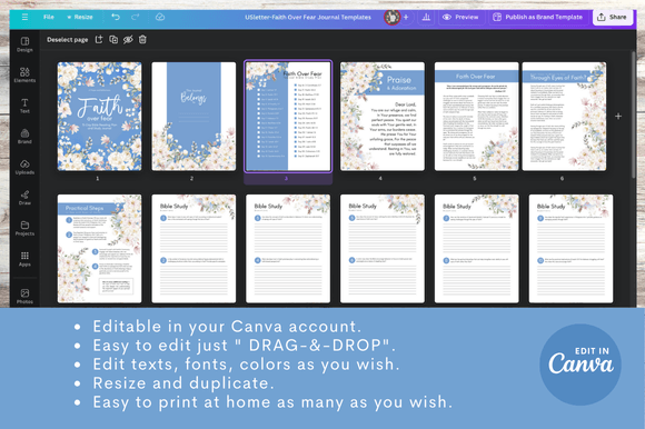 Reflection & Prayer Journal, Bible Study - Image 5