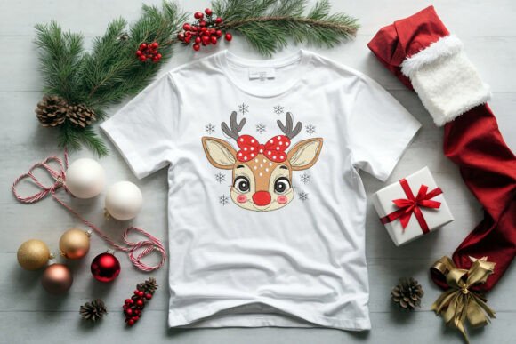 Reindeer Head Christmas - Image 2
