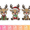 Reindeer Joy Trio