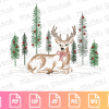 Reindeer in Forest
