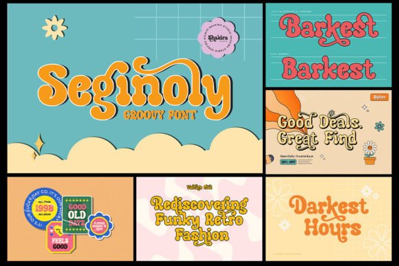 Retro Bundle Collection Font - Image 6