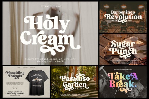 Retro Bundle Collection Font - Image 9