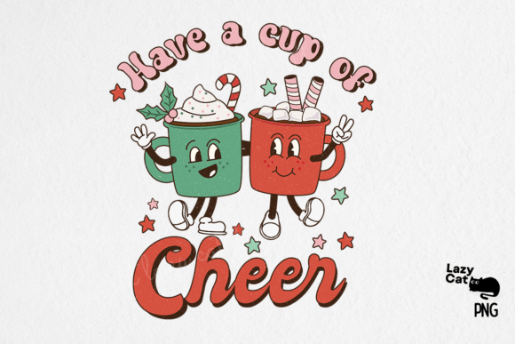 Retro Christmas Sublimation Bundle - Image 4