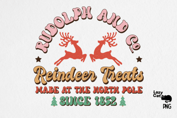 Retro Christmas Sublimation Bundle - Image 8