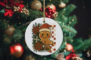 Alternative view of Retro Gingerbread Cookie PNG