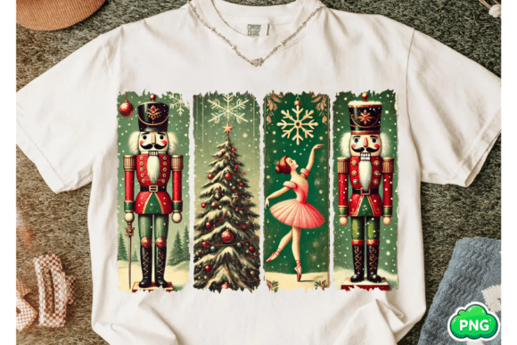 Retro Nutcracker Png, Preppy Christmas - Image 2