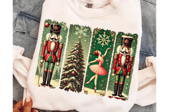 Retro Nutcracker Png, Preppy Christmas - Image 4