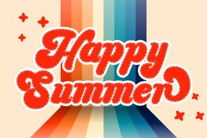 Alternative view of Retro Stitch Font