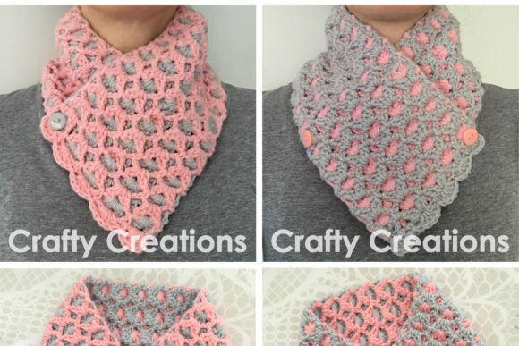 Reversible Neck Warmer Crochet Pattern