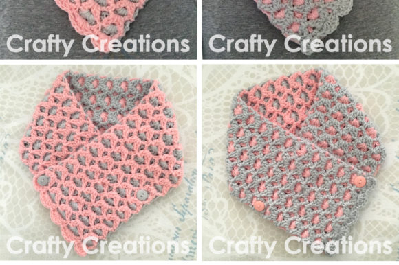 Alternative view of Reversible Neck Warmer Crochet Pattern