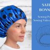 Reversible Satin Bonnet Sewing Pattern
