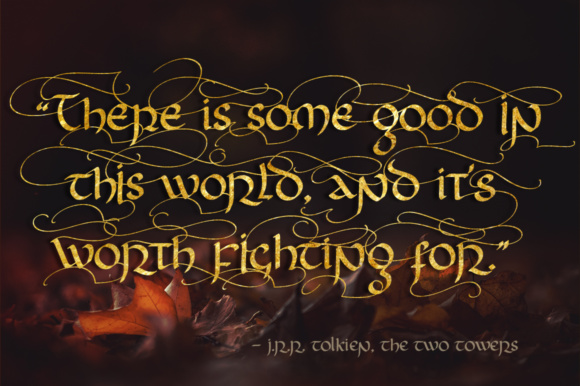 Rivendell Font - Image 2