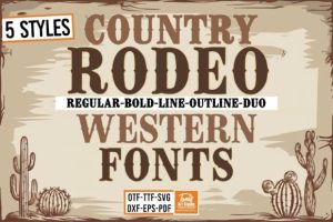 Rodeo Bundle Font