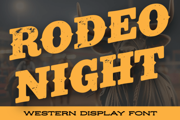 Rodeo Night Font