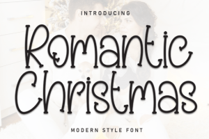 Romantic Christmas Font Font