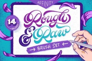 Rough & Raw Affinity Brushes