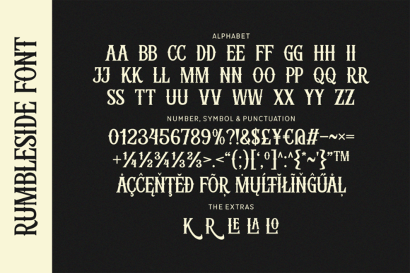 Rumbleside Font - Image 4