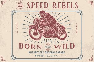 Alternative view of Rusted Orlando Font